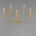 Maxim - 24815SBR - Five Light Chandelier - Vela - Satin Brass