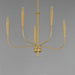 Maxim - 24815SBR - Five Light Chandelier - Vela - Satin Brass