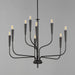 Maxim - 24819BK - Nine Light Chandelier - Vela - Black