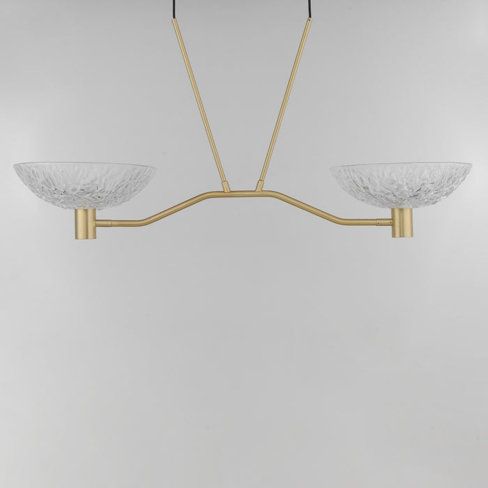 Maxim - 24982TCSBR - LED Linear Pendant - Metropolis - Satin Brass