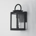 Maxim - 40312CLBK - One Light Outdoor Wall Sconce - Nassau Vivex - Black