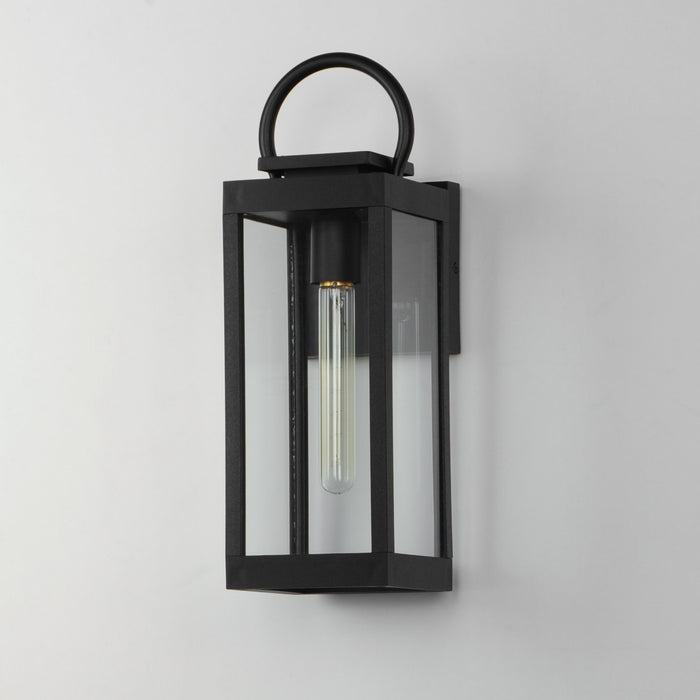 Maxim - 40314CLBK - One Light Outdoor Wall Sconce - Nassau Vivex - Black