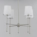 Maxim - 32364WTSN - Four Light Chandelier - Huntington - Satin Nickel