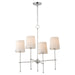 Maxim - 32364WTSN - Four Light Chandelier - Huntington - Satin Nickel