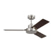 Generation Lighting - 3JVR44BS - 44 Inch  Ceiling Fan - Jovie - Brushed Steel