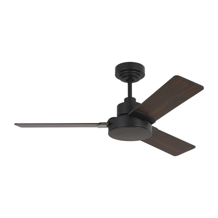 Generation Lighting - 3JVR44MBK - 44 Inch  Ceiling Fan - Jovie - Midnight Black
