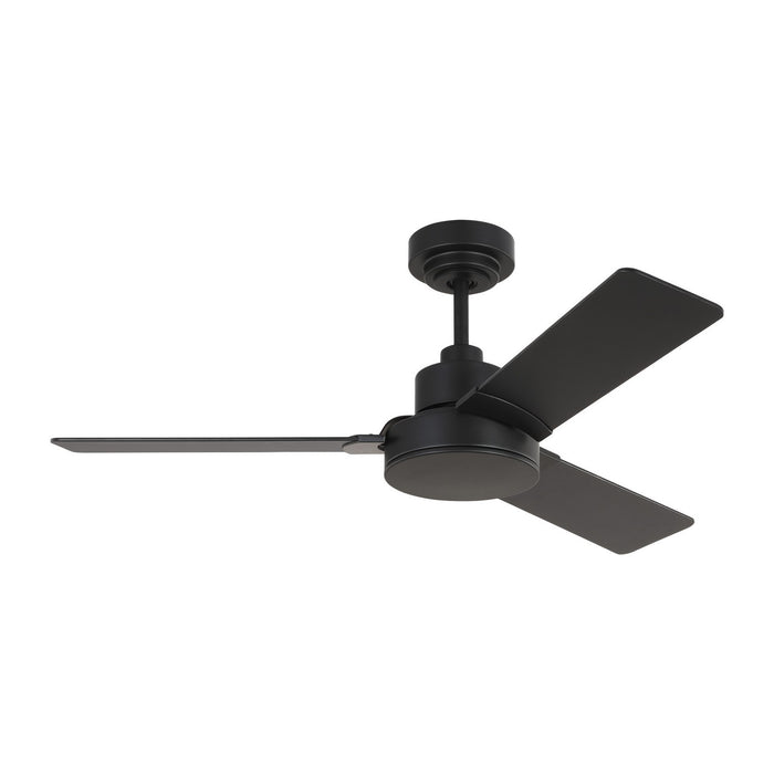 Generation Lighting - 3JVR44MBK - 44 Inch  Ceiling Fan - Jovie - Midnight Black