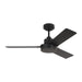 Generation Lighting - 3JVR44MBK - 44 Inch  Ceiling Fan - Jovie - Midnight Black