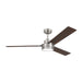 Generation Lighting - 3JVR58BS - 58 Inch  Ceiling Fan - Jovie - Brushed Steel