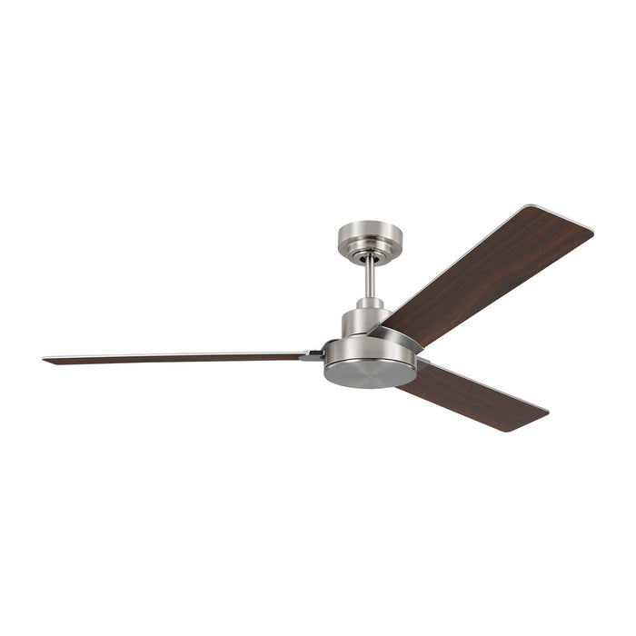 Generation Lighting - 3JVR58BS - 58 Inch  Ceiling Fan - Jovie - Brushed Steel