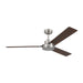 Generation Lighting - 3JVR58BS - 58 Inch  Ceiling Fan - Jovie - Brushed Steel