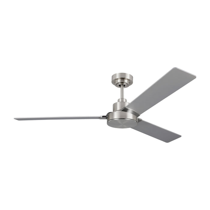 Generation Lighting - 3JVR58BS - 58 Inch  Ceiling Fan - Jovie - Brushed Steel