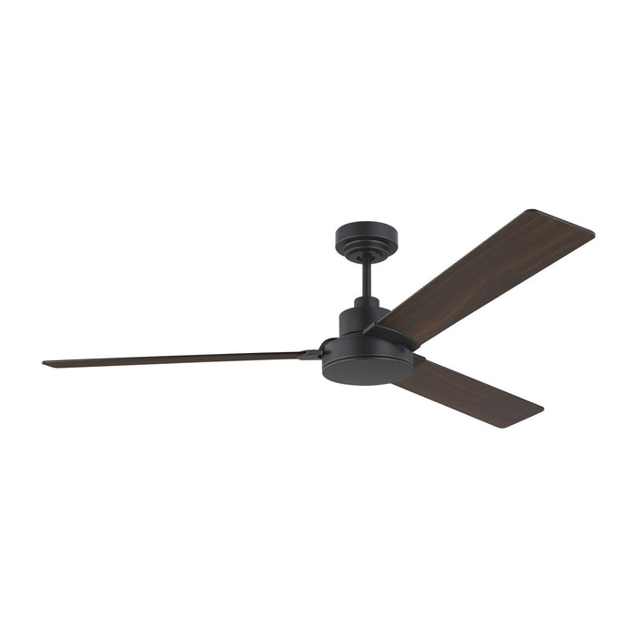 Generation Lighting - 3JVR58MBKD - 58 Inch  Ceiling Fan - Jovie - Midnight Black
