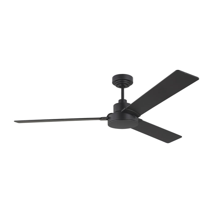 Generation Lighting - 3JVR58MBKD - 58 Inch  Ceiling Fan - Jovie - Midnight Black