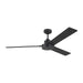 Generation Lighting - 3JVR58MBKD - 58 Inch  Ceiling Fan - Jovie - Midnight Black