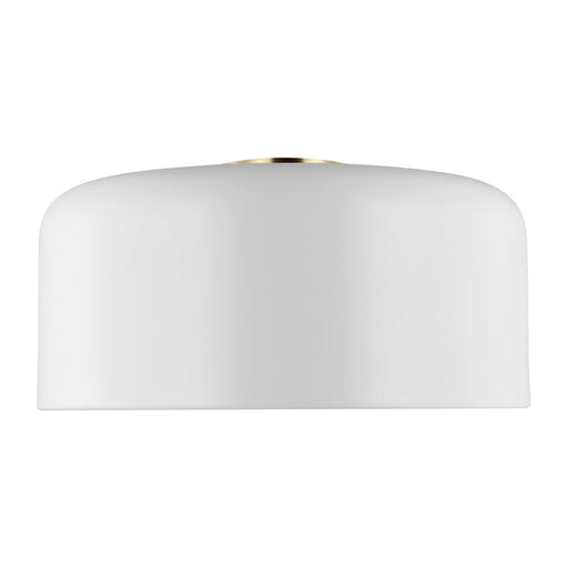 Visual Comfort Studio - 7705401-115 - One Light Flush Mount - Malone - Matte White