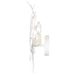 Golden - 1103-1W TWP - One Light Wall Sconce - Aruba - Textured White Plaster