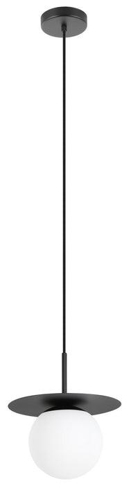 Eglo USA - 205632A - One Light Mini Pendant - Arenales - Structured Black