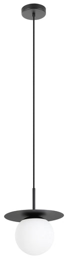 Arenales One Light Mini Pendant Structured Black