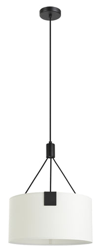 Tortola Three Light Pendant Black