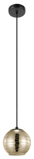 Lemorieta One Light Mini Pendant Black