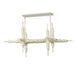 Palecek - 2108-79 - 16 Light Linear Chandelier - Larkspur - Cream