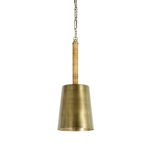 Kennedy One Light Pendant Burnished Brass