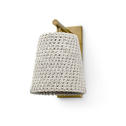 Green Oaks One Light Wall Sconce Antique Brass