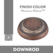 Minka Aire - DR500-MW - Downrod Coupler - Minka Aire - Mossoro Walnut
