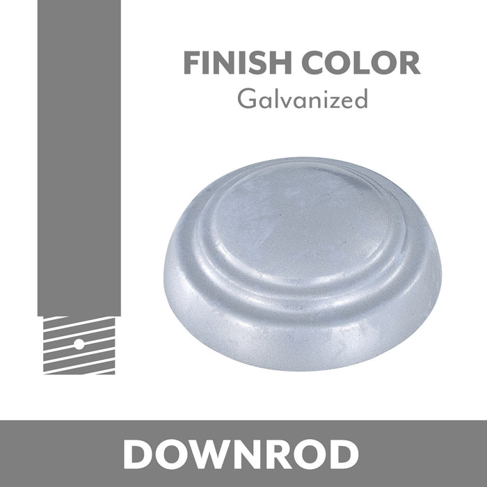 Minka Aire - DR503-GL - Down Rod - Galvanized