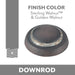 Minka Aire - DR503-STW/GOW - Down Rod - Sterling Walnut/Golden Walnut