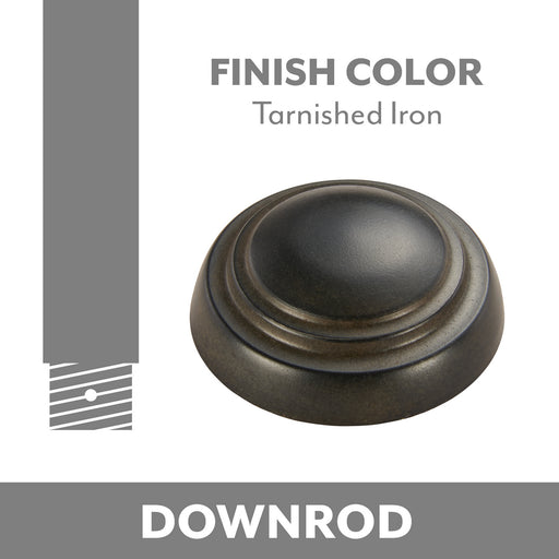 Ceiling Fan Downrod Tarnished Iron