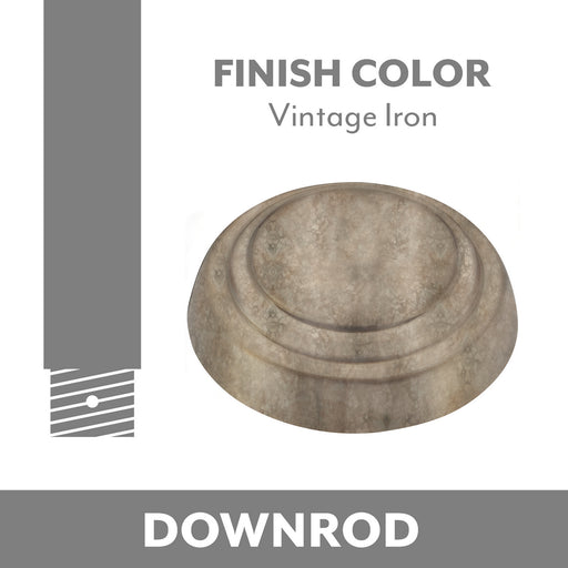 Ceiling Fan Downrod Vintage Iron