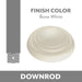 Minka Aire - DR524-BWH - Down Rod - Minka Aire - Bone White