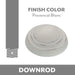 Minka Aire - DR524-PBL - Down Rod - Minka Aire - Provencal Blanc