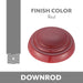 Minka Aire - DR536-RD - Down Rod - Minka Aire - Red