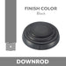 Minka Aire - DR548-BK - Down Rod - Minka Aire - Black