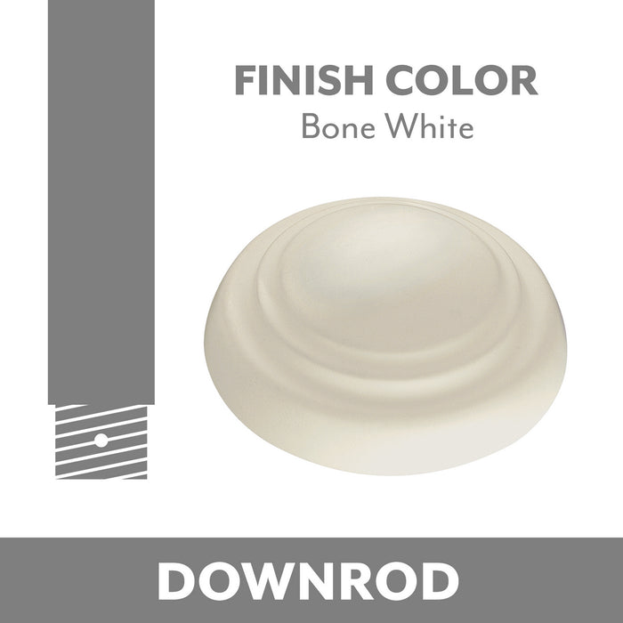 Minka Aire - DR548-BWH - Down Rod - Minka Aire - Bone White