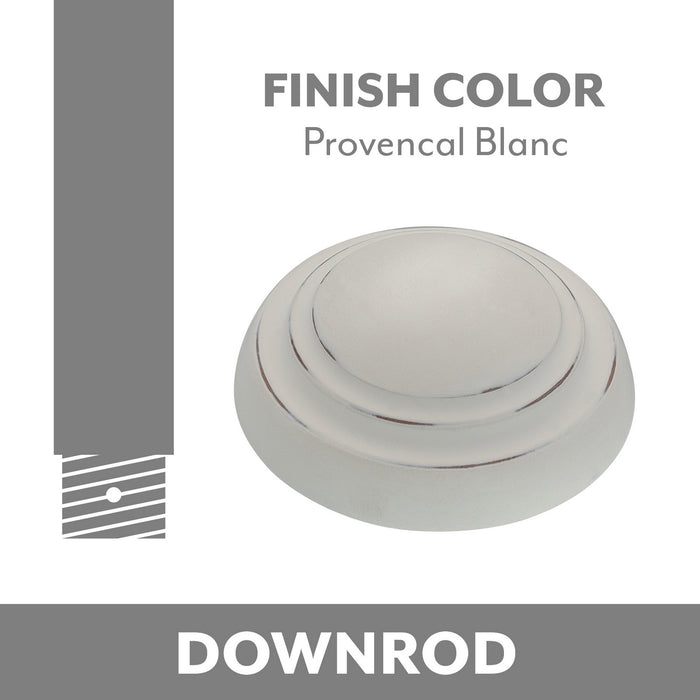 Minka Aire - DR572-PBL - Down Rod - Minka Aire - Provencal Blanc