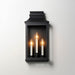 Maxim - 40916CLBO - Three Light Outdoor Wall Sconce - Savannah VX - Black Oxide