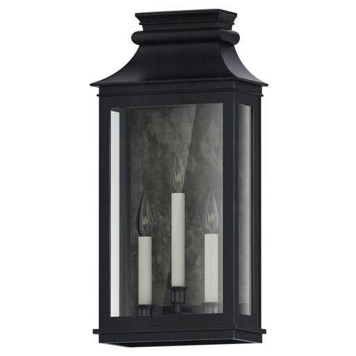 Savannah VX Three Light Outdoor Wall Sconce Black Oxide