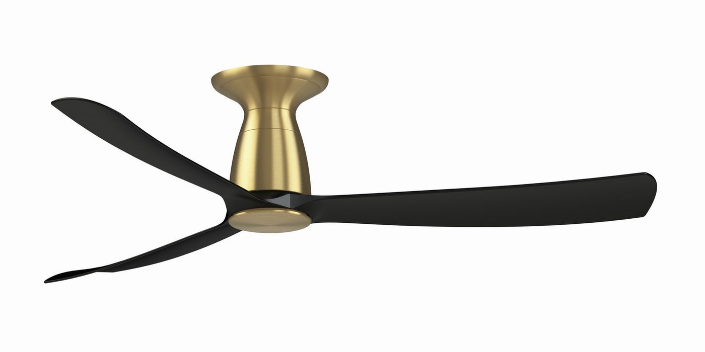 Fanimation - FPD8534BSBL - 52 Inches Ceiling Fan - Kute 52 - Brushed satin Brass