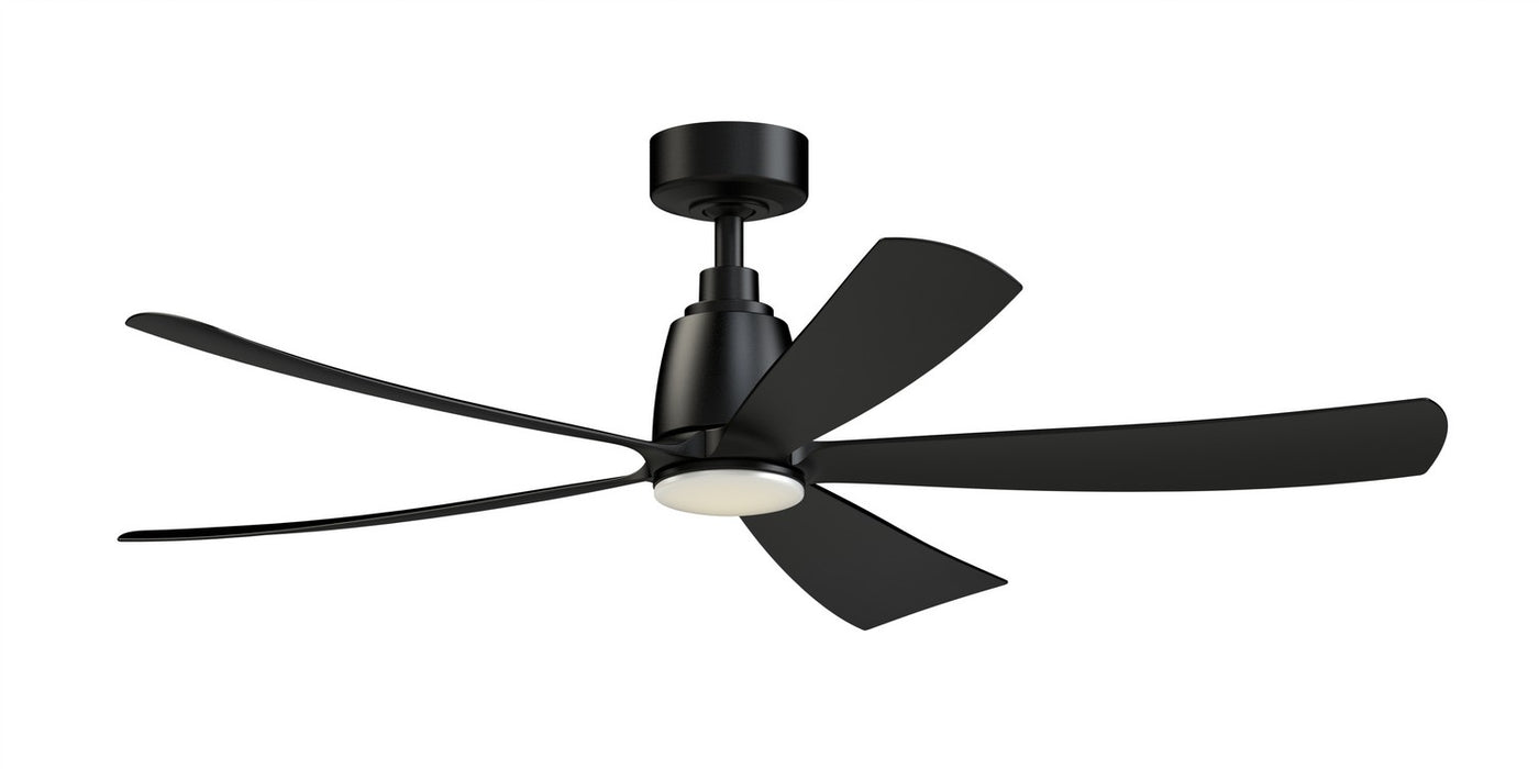 Fanimation - FPD5534BL - 52 Inches Ceiling Fan - Kute5 52 - Black