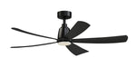 Fanimation - FPD5534BL - 52 Inches Ceiling Fan - Kute5 52 - Black