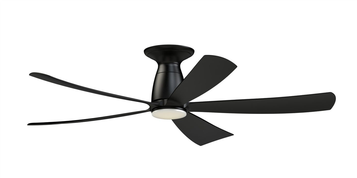 Fanimation - FPD5534BL - 52 Inches Ceiling Fan - Kute5 52 - Black