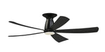 Fanimation - FPD5534BL - 52 Inches Ceiling Fan - Kute5 52 - Black