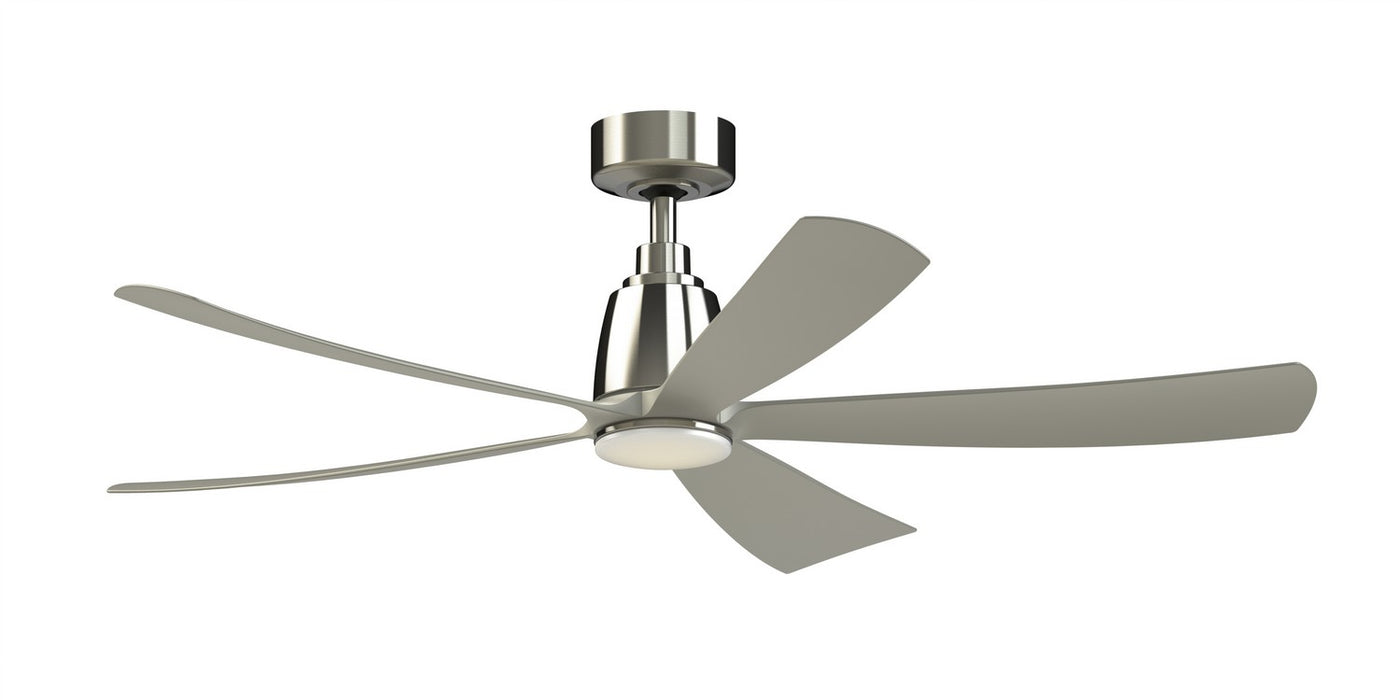 Fanimation - FPD5534BN - 52 Inches Ceiling Fan - Kute5 52 - Brushed Nickel