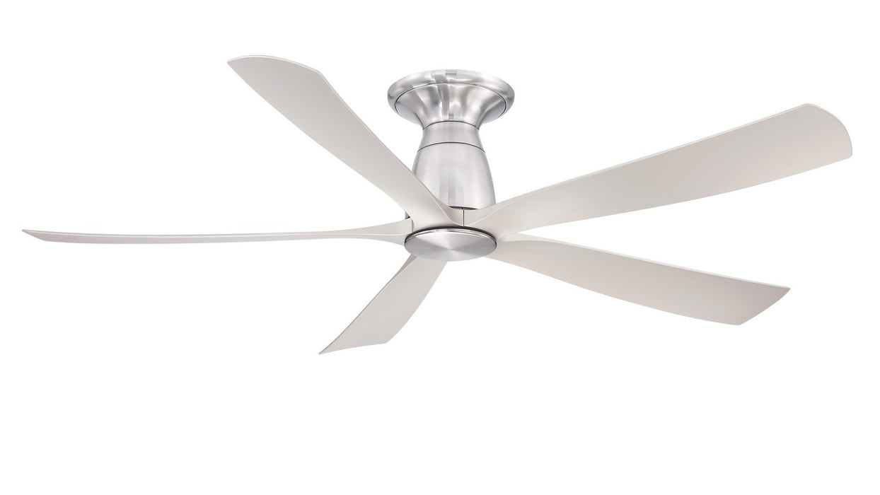 Fanimation - FPD5534BN - 52 Inches Ceiling Fan - Kute5 52 - Brushed Nickel