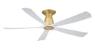 Fanimation - FPD5534BS - 52 Inches Ceiling Fan - Kute5 52 - Brushed Satin Brass