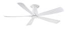 Fanimation - FPD5534MW - 52 Inches Ceiling Fan - Kute5 52 - Matte White